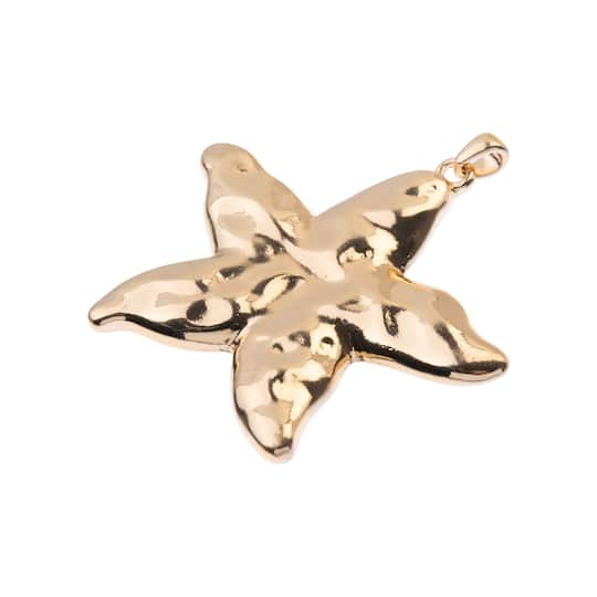 Gold Metal Star Pendant by Bead Landing™